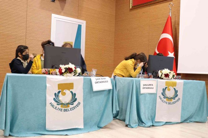 Haliliye’de Ortaokullar Yarışıyor