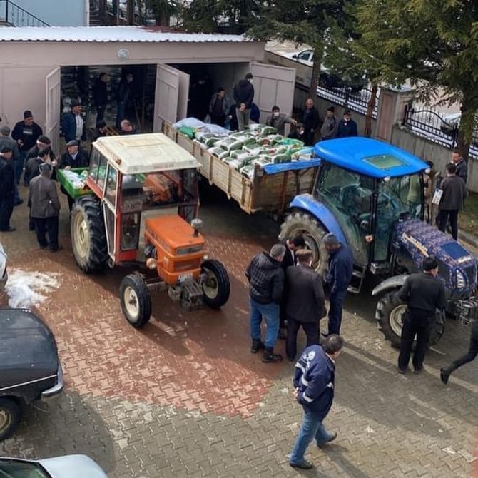 Selden Zarar Gören Çiftçilere Tarımsal Ürün Desteği