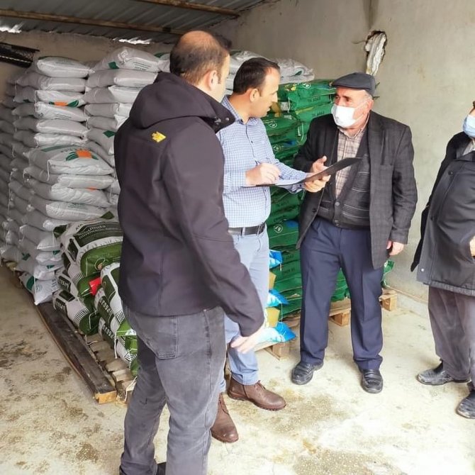 Selden Zarar Gören Çiftçilere Tarımsal Ürün Desteği
