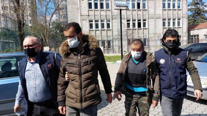 Samsun’da Deaş’tan 2 Yabancı Uyruklu Adliyeye Sevk Edildi