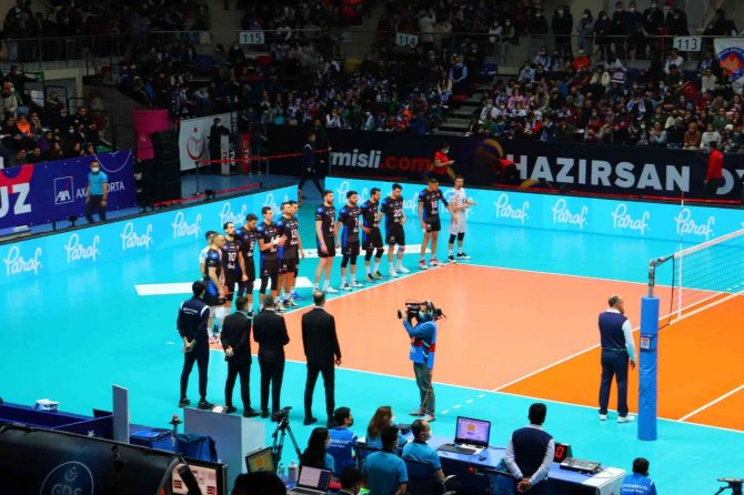 2022 Cev Challenge Kupası: Halkbank 3 - Narbonne Volley: 0