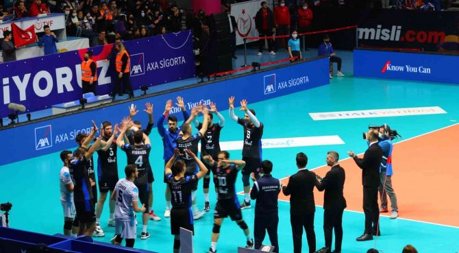 2022 Cev Challenge Kupası: Halkbank 3 - Narbonne Volley: 0