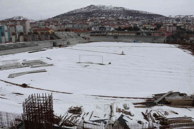 Yozgat Şehir Stadyumu İnşaatı Yıl Sonu Tamamlanacak