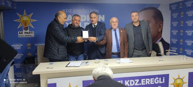 Başkan Bozkurt’tan Teşekkür Plaketi