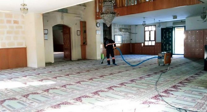 Akdeniz’de İbadethaneler Aralıksız Temizleniyor