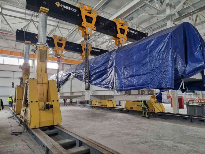 Akkuyu Ngs’nin 1’inci Ünitesine Ait Turbo Jeneratörü Sahaya Ulaştı