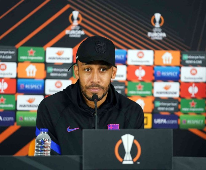 Aubameyang: “Yarın Ne Olacağını Çok İyi Biliyoruz”