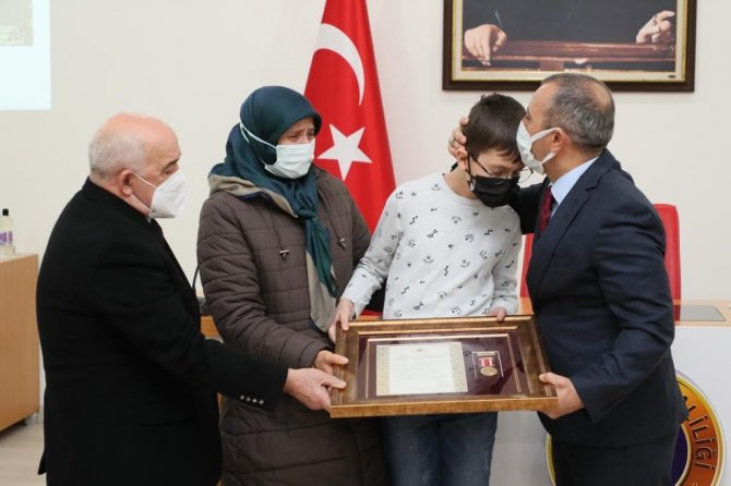 Ordu’da Devlet Övünç Madalyası Ve Beratı Tevcih Töreni Yapıldı