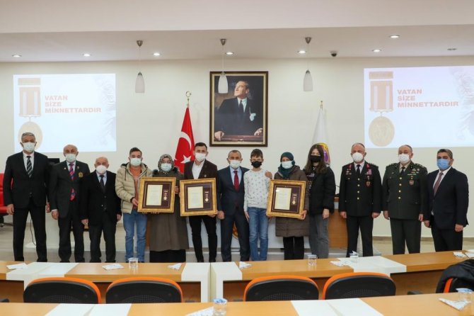 Ordu’da Devlet Övünç Madalyası Ve Beratı Tevcih Töreni Yapıldı