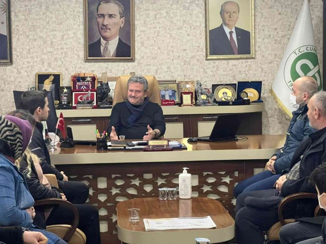Karateciler Belediye Başkanı Koloğlu’nu Ziyaret Etti