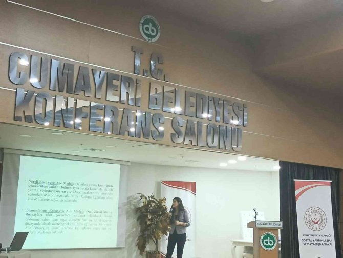 Cumayeri’de Kadına Yönelik Şiddetle Mücadele Eğitimi Verildi