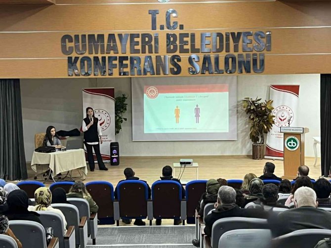 Cumayeri’de Kadına Yönelik Şiddetle Mücadele Eğitimi Verildi