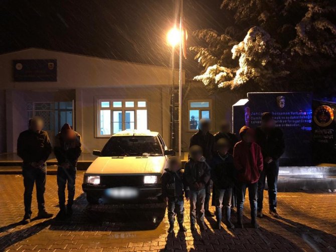 Gaziantep’te 47 Düzensiz Göçmen Yakalandı