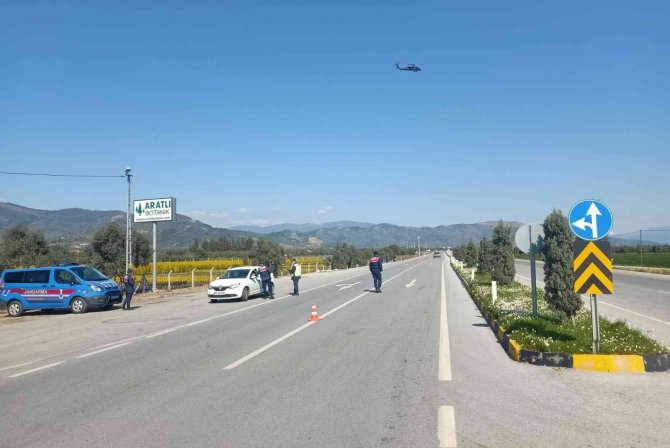 İ̇zmir’de Kurallara Uymayan Sürücülere, Havadan Ceza Yağdı