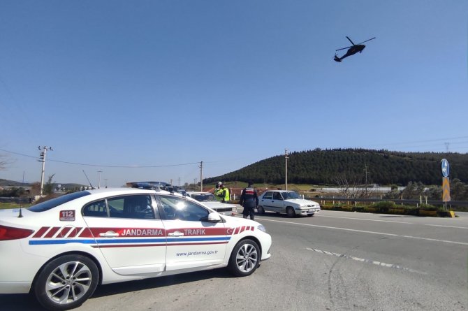 İ̇zmir’de Kurallara Uymayan Sürücülere, Havadan Ceza Yağdı