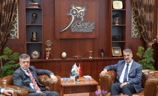 Özbekistan Üniversitelerinden Kbü’ye Büyük İlgi