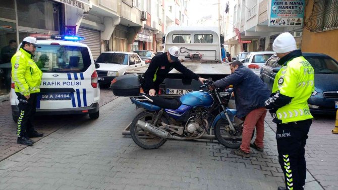 Motosikletinin Değeri Kadar Ceza Yedi