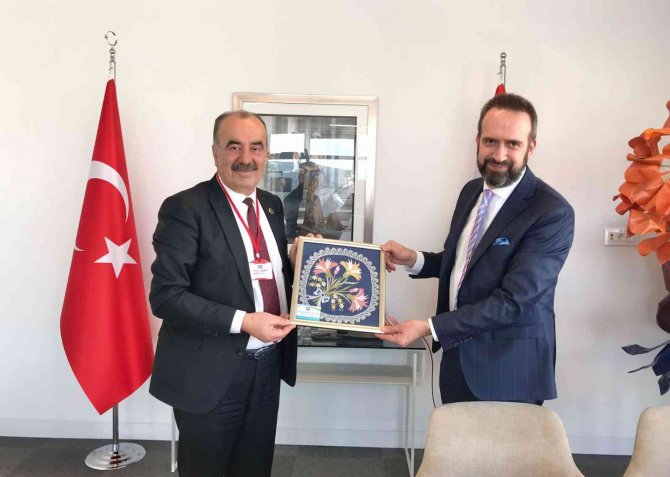 Başkan Türkyılmaz, Ankara’da Büyükelçilerle Bir Araya Geldi