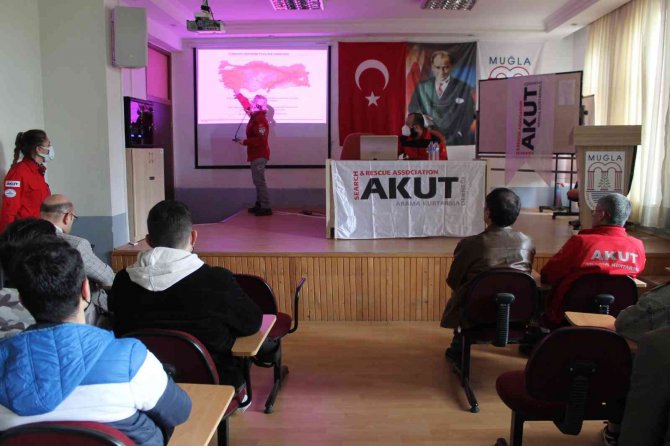 Milas’ta Öğrenciler Deprem Konusunda Bilgilendirildi