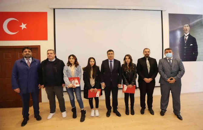 Rektör Aktekin Hacıbektaş Teknik Bilimler Myo Akademik, İ̇dari Personeli Ve Öğrencileri İle Buluştu