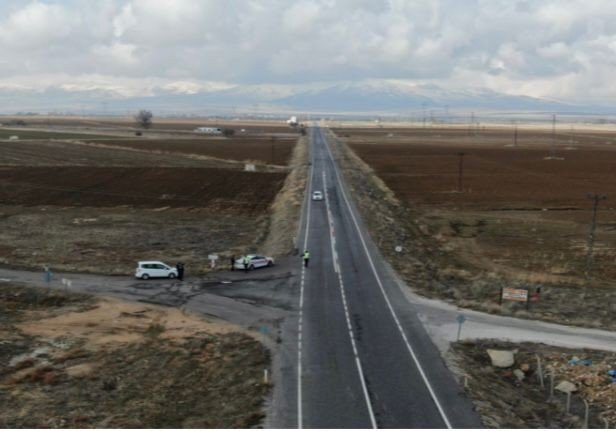 Jandarmadan Drone İle Trafik Denetimi