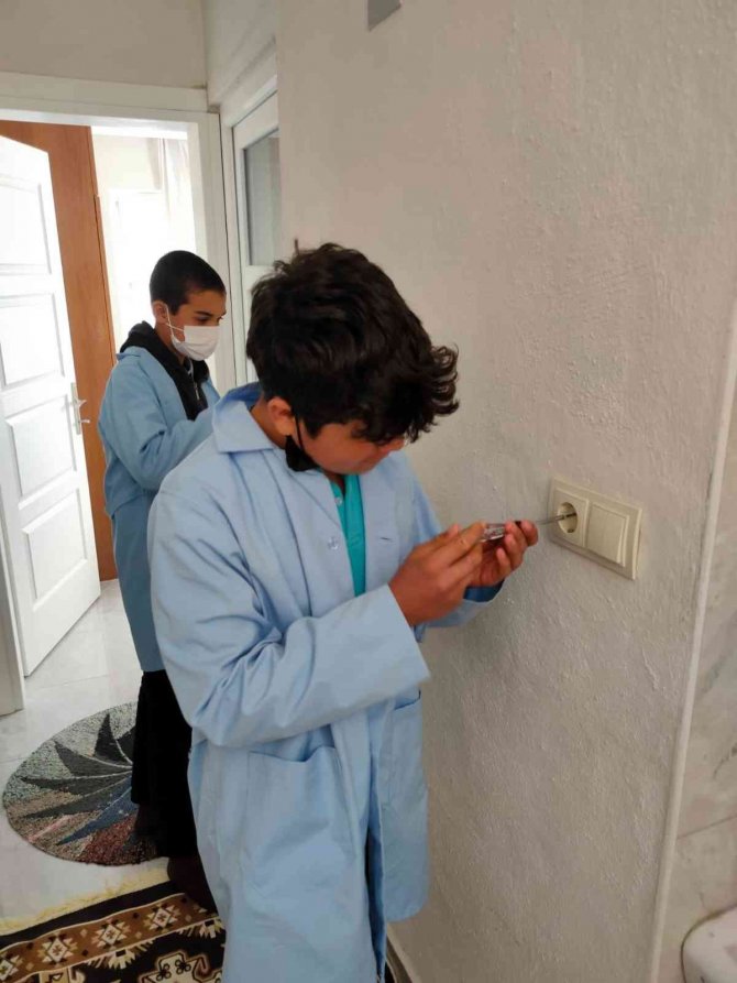 Ortaca’da Meslek Lisesi Öğrencilerinden Anlamlı Proje