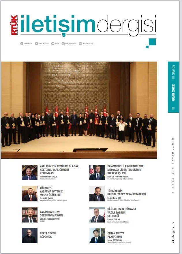 Rtük İ̇letişim Dergisi’nin İkinci Sayısı Yayında
