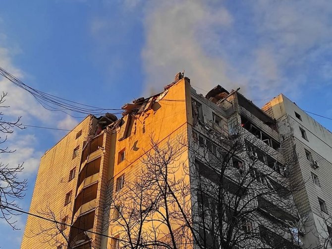 Rus Ordusu Yine Kiev’i Vurdu: 2 Yaralı