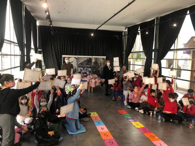 10 Bin Çocuk Müzede Eğitim Aldı