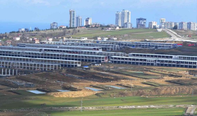 Toybelen Sanayi Sitesi’nin Yüzde 33’ü Bitti