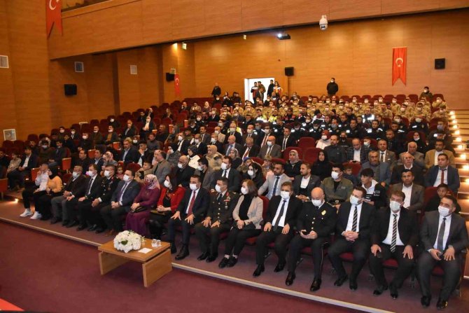 Siirt’te Şehit Yakınlarına Devlet Övünç Madalyaları Verildi
