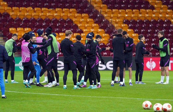 Barcelona, Galatasaray Maçı Hazırlıklarını Tamamladı