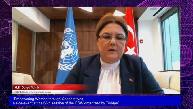 Bakan Yanık: “Kooperatifçilik Sistemi Kadınların Ekonomik Yönden Kalkınmasını Destekliyor”
