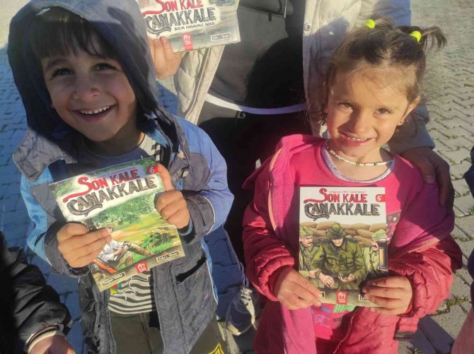 Batman’da Çocuklara Çanakkale Ruhunu Anlatan Kitaplar Dağıtıldı