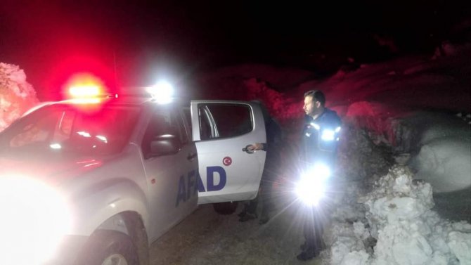 Şenyayla Bölgesinde Mahsur Kalanlar Kurtarıldı