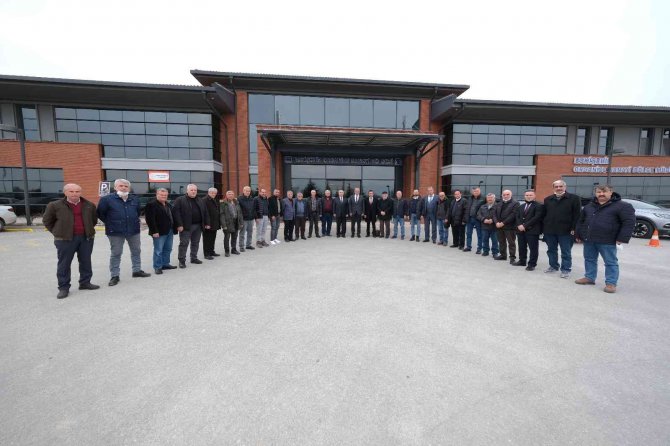 Başkan Küpeli Ziyaretçilerini Ağırladı