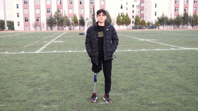 Protez Bacağıyla Hayata Tutunan Gence Medikal Firmasından Haciz