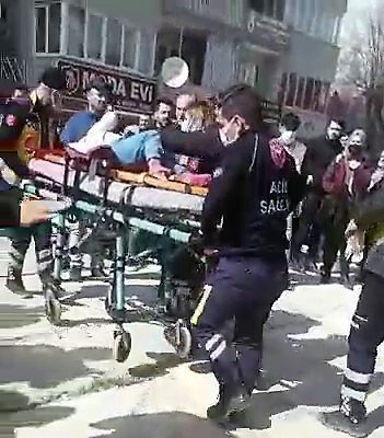 2. Kattan Zemine Düşen Çocuk Yaralandı