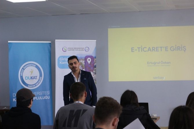 Serbay Akademi Üniversite Öğrencilerine E-ticareti Anlattı