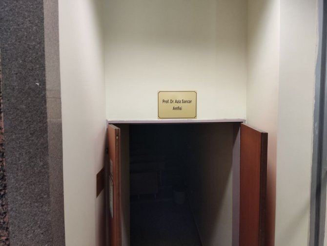 Prof. Dr. Aziz Sancar’ın Adı Gazi Üniversitesi’ndeki Amfiye Verildi