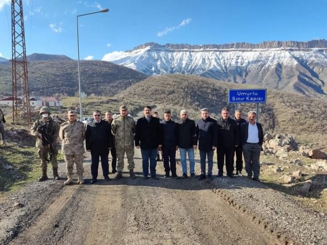 Umurlu Sınır Kapısında Hummalı Çalışma