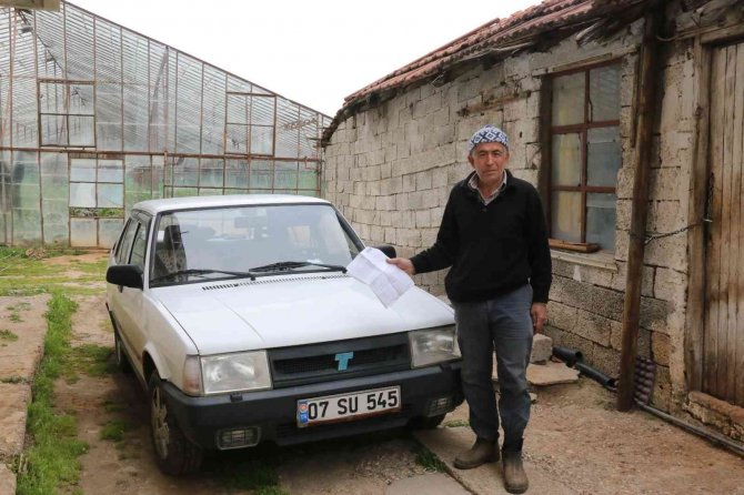 Antalyalı Çiftçiyi İ̇stanbul’dan Gelen Cezalar Bezdirdi