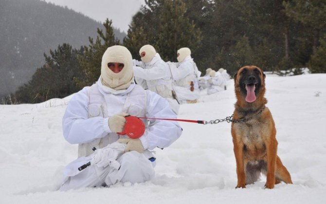 Sarıkamış’ta Komandolardan Eksi 19 Derecede Eğitim