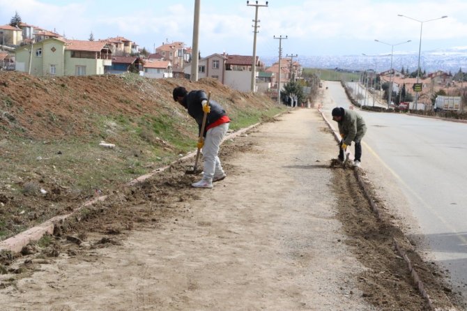 Kırıkkale’de Üstyapı Çalışmaları Sürüyor