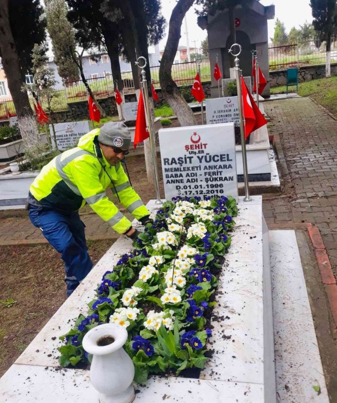 18 Mart Öncesi Körfez Şehitliğinde Yeni Düzenleme