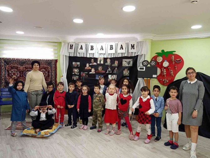 Anaokulu Öğrencilerinden ’Hababam’ Canlandırması