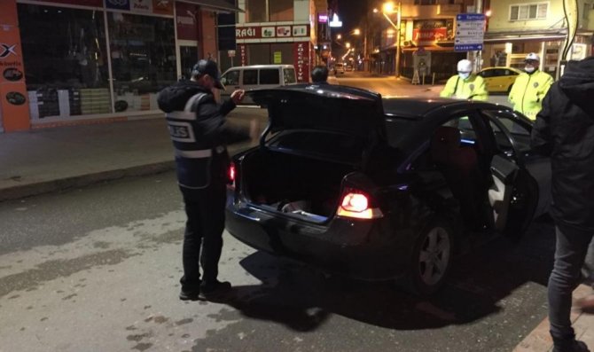 Bafra’da Asayiş Uygulaması