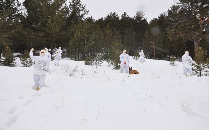 Sarıkamış’ta Komandolardan Eksi 19 Derecede Eğitim