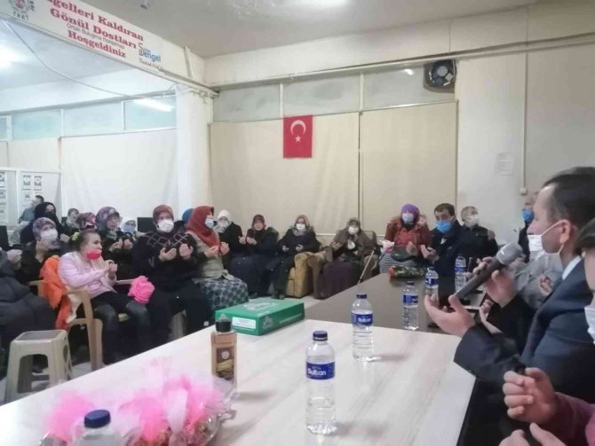 Simav Müftülüğünden Engelliler Derneğinde Mevlit Programı