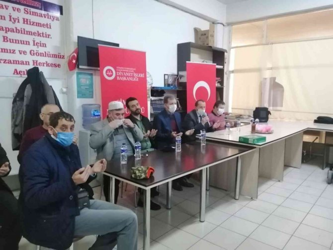 Simav Müftülüğünden Engelliler Derneğinde Mevlit Programı